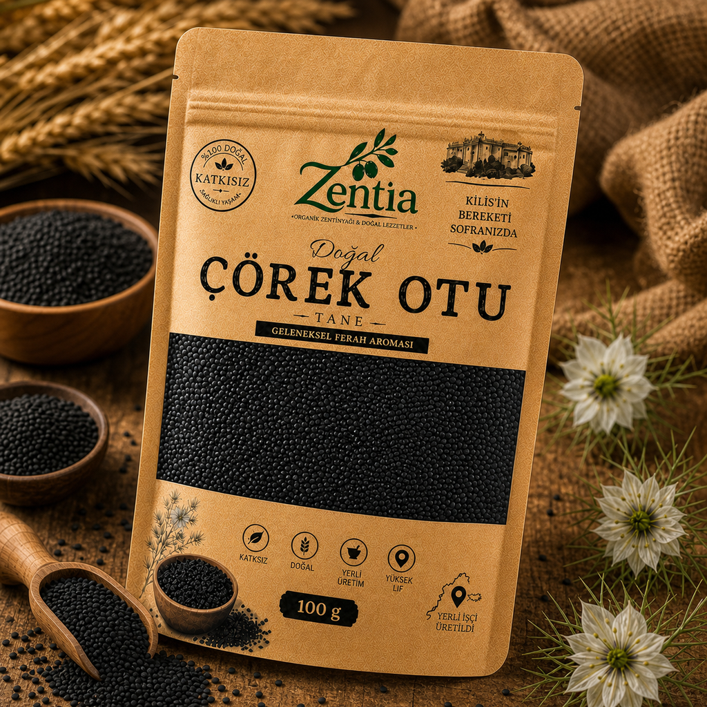 zentia corek otu 500g yukaridan uc ceyrek