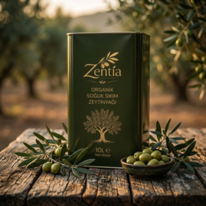Naturel Sızma Zeytinyağı 10 L | Soğuk Sıkım | Zentia