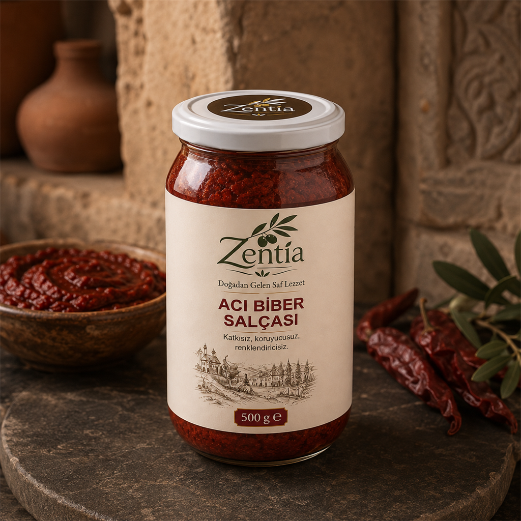 zentia aci biber salcasi 500g yeni 04 sol tas ev 1