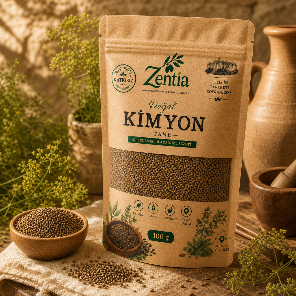zentia kimyon 100g sol uc ceyrek