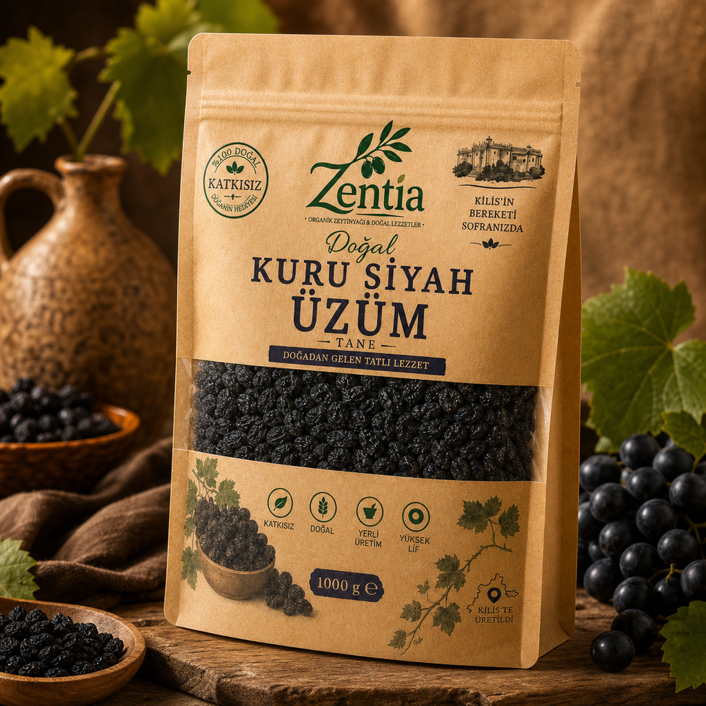 zentia kuru siyah uzum 1000g sag uc ceyrek 1