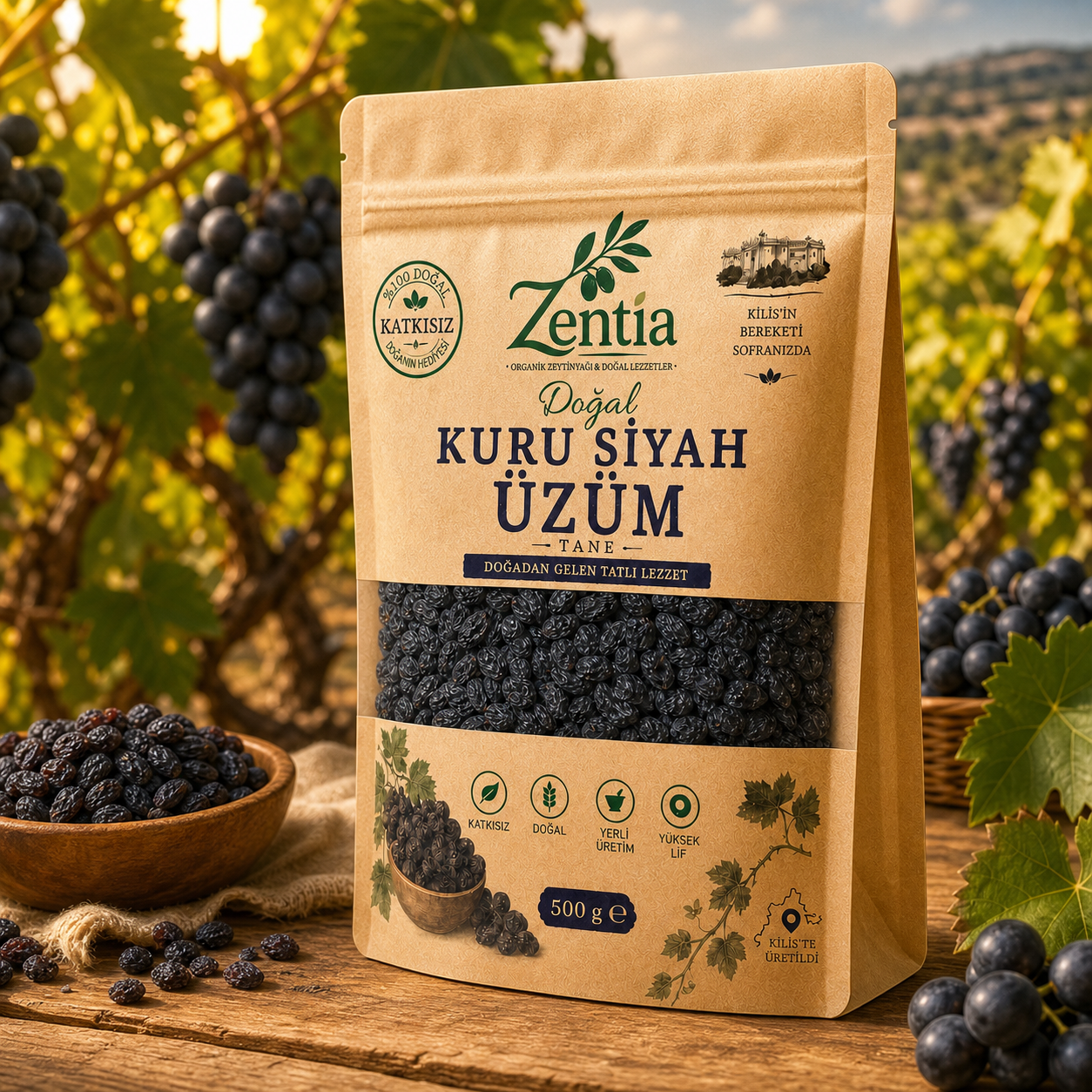 zentia kuru siyah uzum 500g angle right deep final