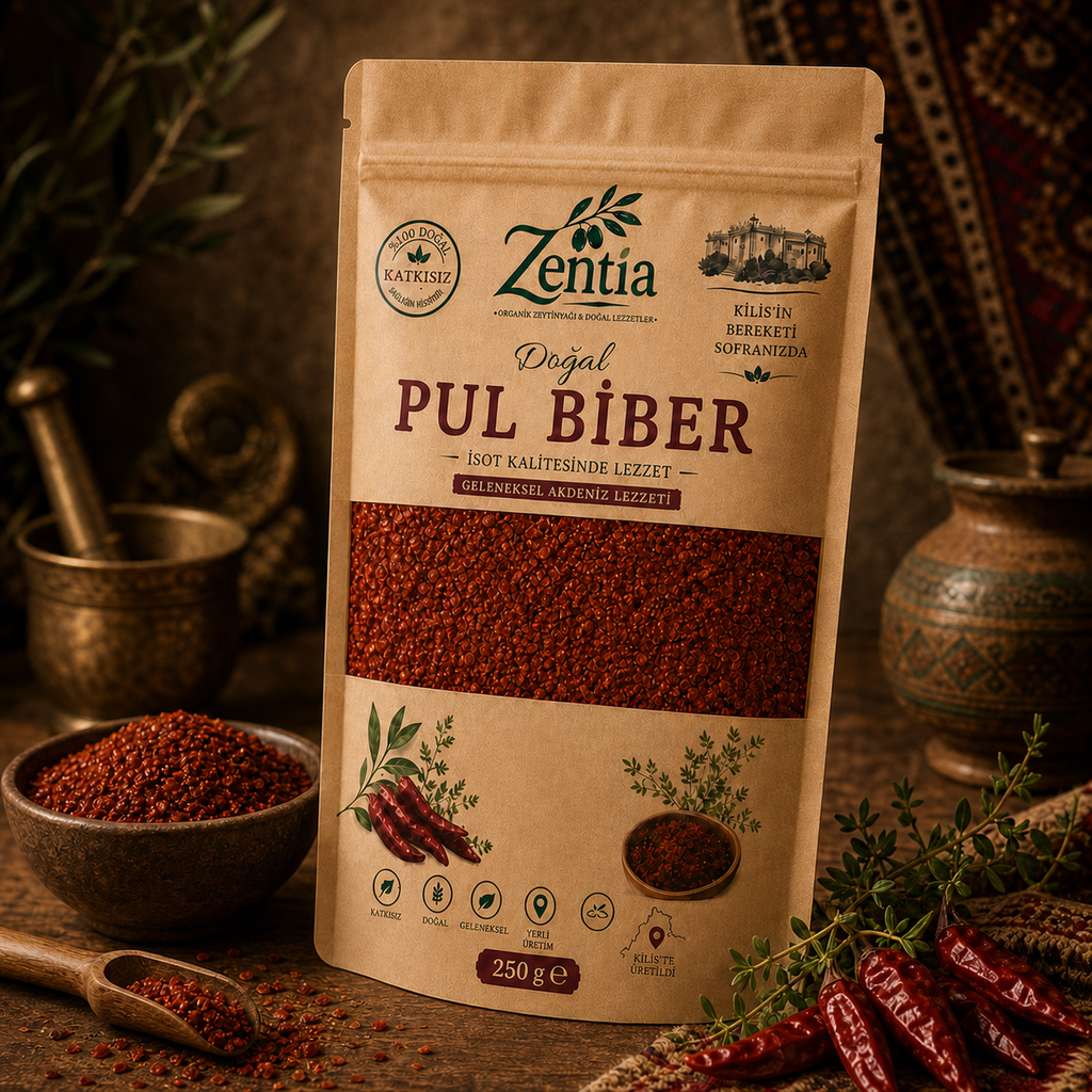 zentia pul biber 250g sol uc ceyrek