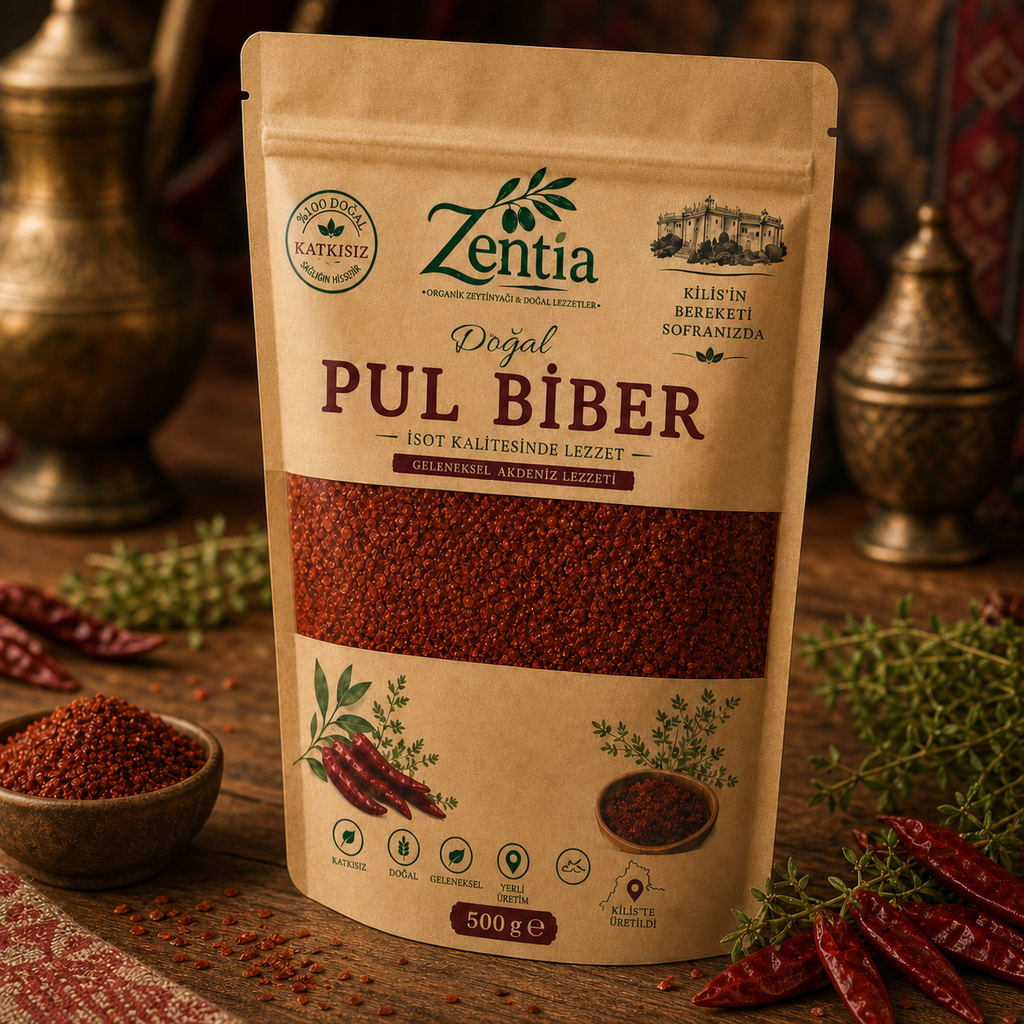 zentia pul biber 500g sag uc ceyrek