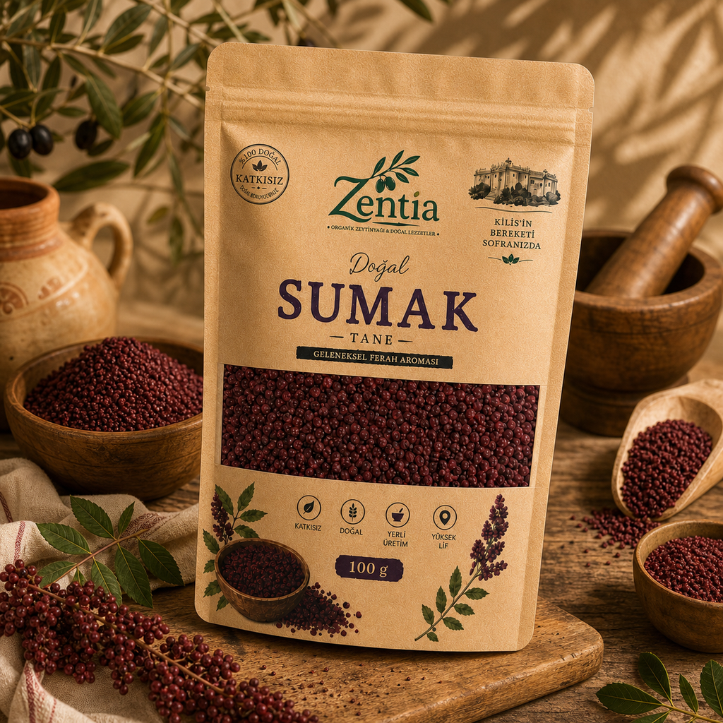 zentia sumak 100g yukaridan uc ceyrek