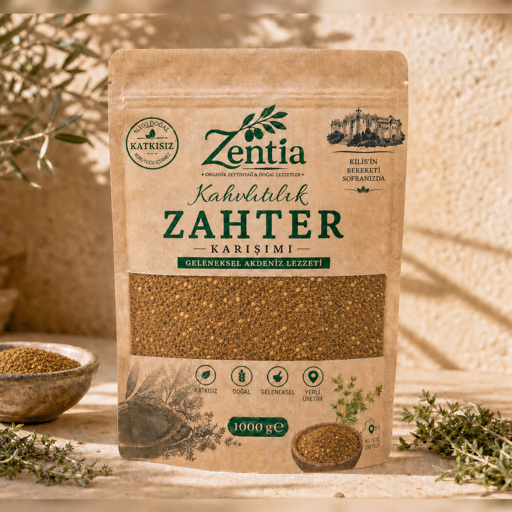 zentia zahter 1000g yukaridan uc ceyrek